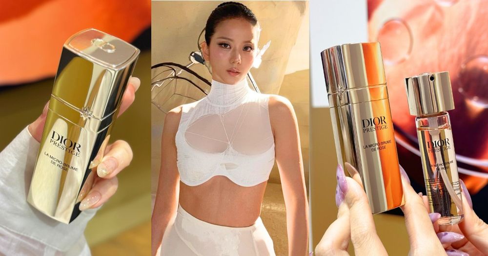 一噴直接高級臉！DIOR「玫瑰精華噴霧」未上市被問爆，補水補光補妝三合一，拿在手上根本奢侈品本人！-1