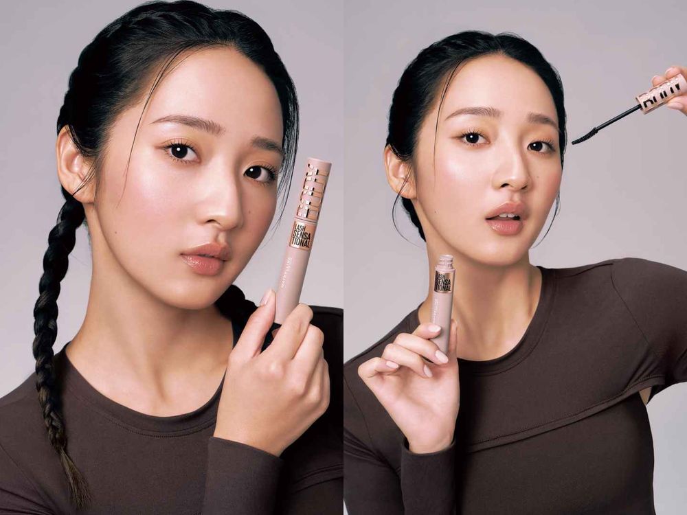 比飛天翹更豐盈！媚比琳「挺豐翹束感防水睫毛膏」重磅誕生，李沐用了秒愛上，一刷彷彿戴假睫毛，號稱地表最強大眼神器！-7