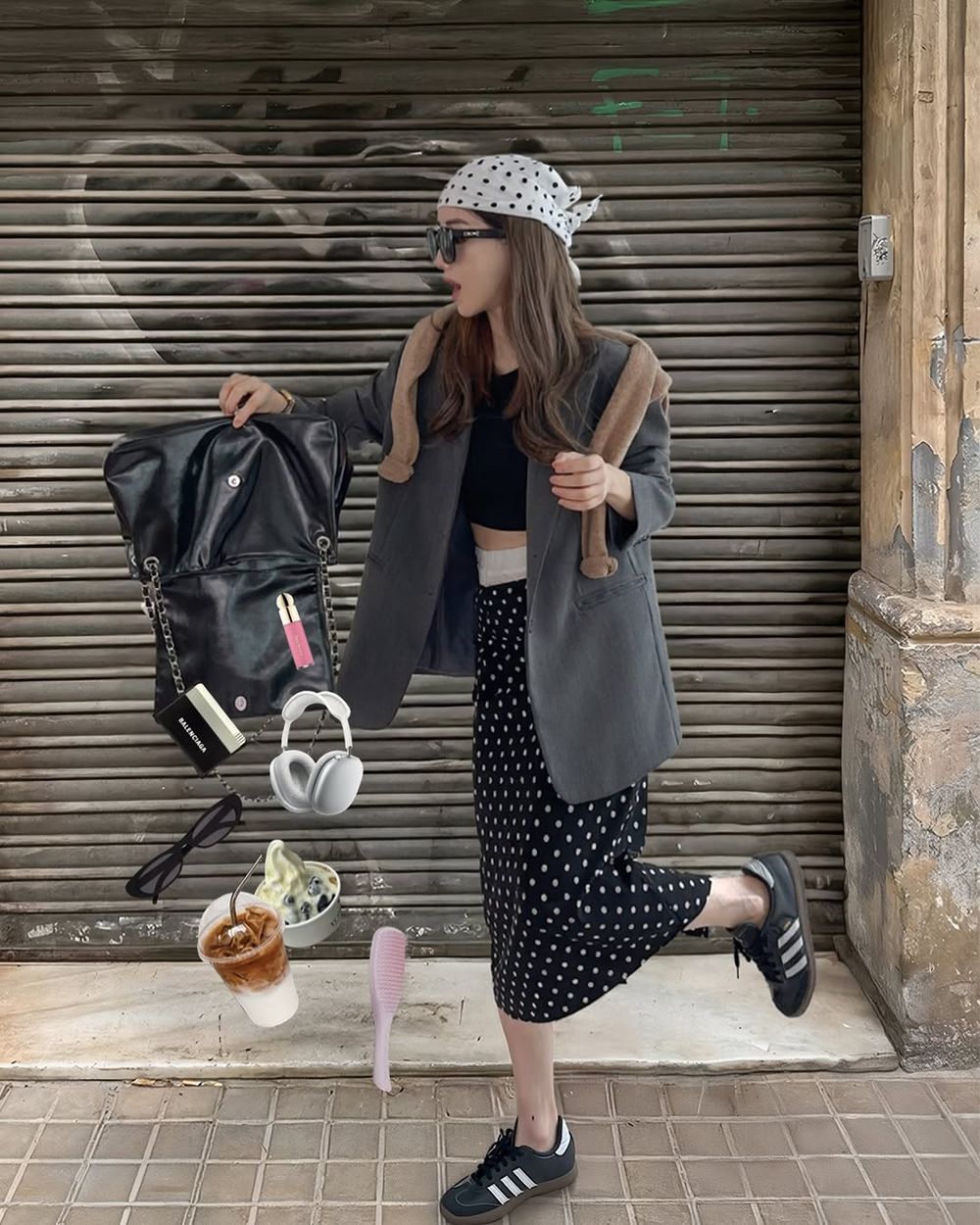 2026圓點穿搭捲土重來！4招不顯老穿搭靈感快看！第一招韓系感爆棚、直接升級時髦精！-6