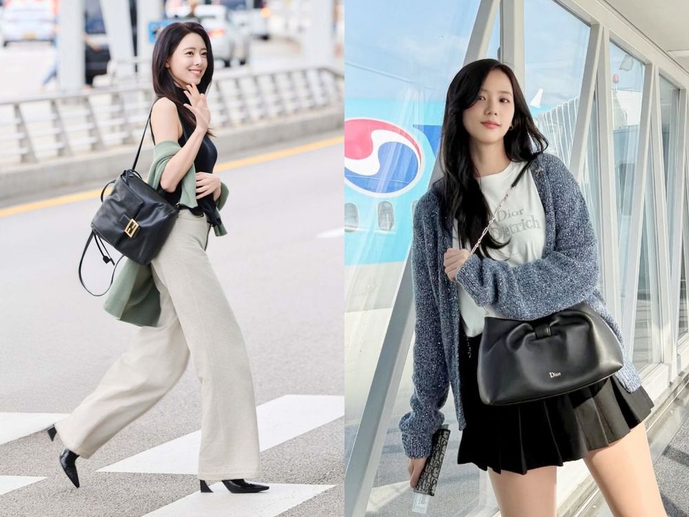 想不到怎麼穿？韓星機場穿搭5招不敗公式！Felix、Jisoo堪稱範本、圭賢快閃來台「運動外套」被問爆！-3