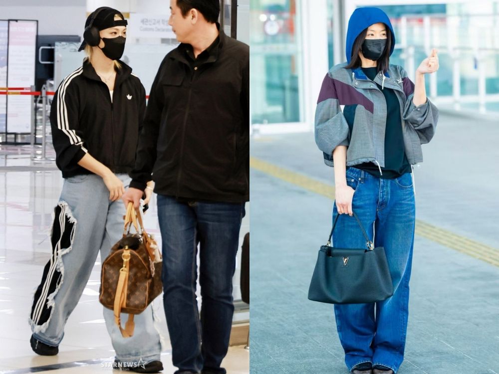 想不到怎麼穿？韓星機場穿搭5招不敗公式！Felix、Jisoo堪稱範本、圭賢快閃來台「運動外套」被問爆！-7