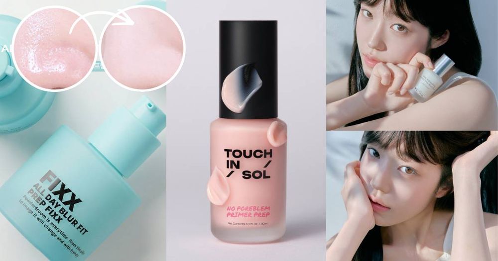 毛孔細紋全消失！2026韓女夏天愛用磨皮神器推薦，YUNJAC清爽版底妝膠水、FIXX定妝噴霧結合妝前毛孔隱形乳！-1