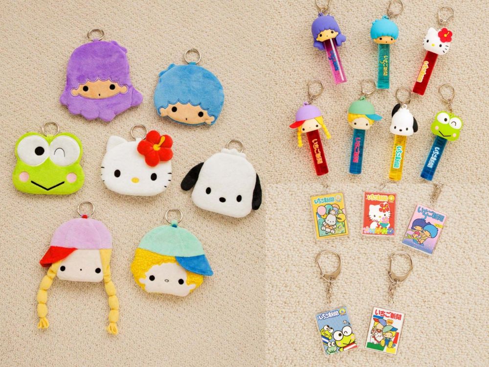 日妞瘋搶款來了！LOWRYS FARM三麗鷗聯名終於登台！「草莓布丁狗、曬黑凱蒂貓」吊飾全部都要買！-11