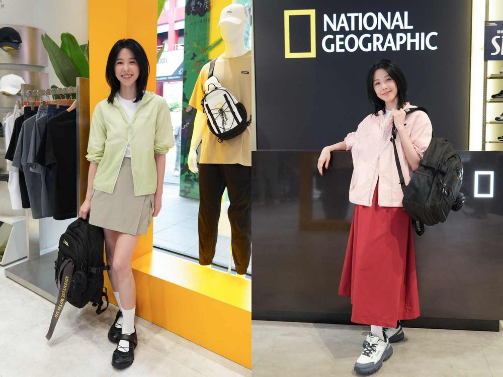 跟著女神NANA買準沒錯！國家地理服飾新品曝光！「防曬外套、涼感上衣」夏天穿舒服到不想脫！-2