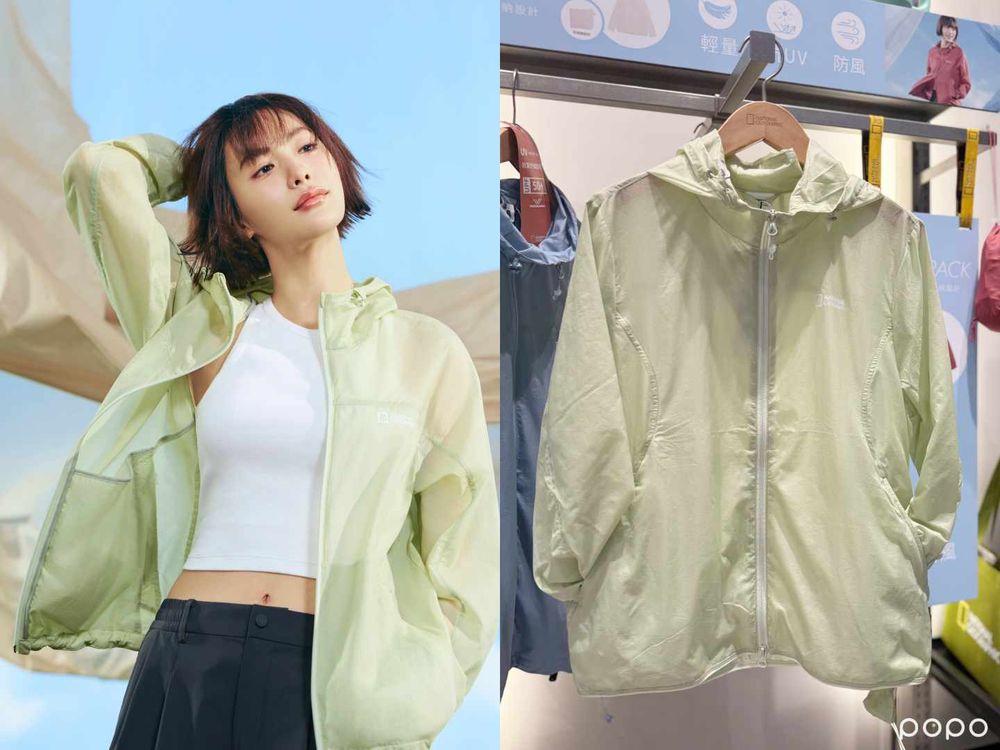 跟著女神NANA買準沒錯！國家地理服飾新品曝光！「防曬外套、涼感上衣」夏天穿舒服到不想脫！-4