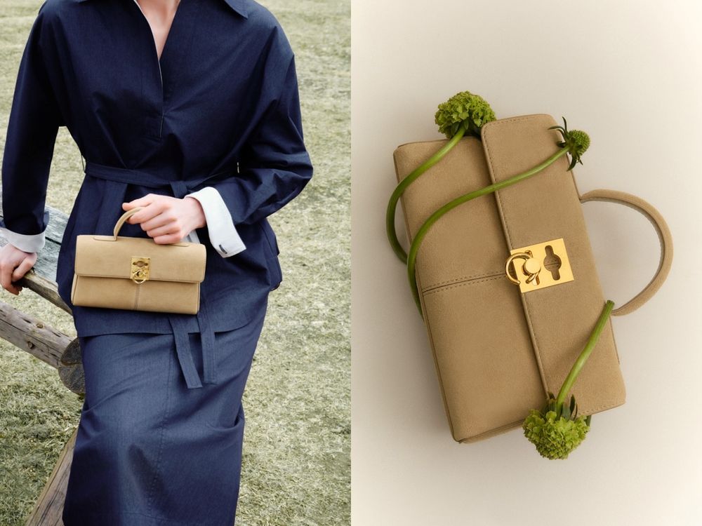 日本女生搶著買！Cafuné包包快閃店再降臨台北！最新「長型麂皮包、晨露藍方包」一進店就要鎖定！-9