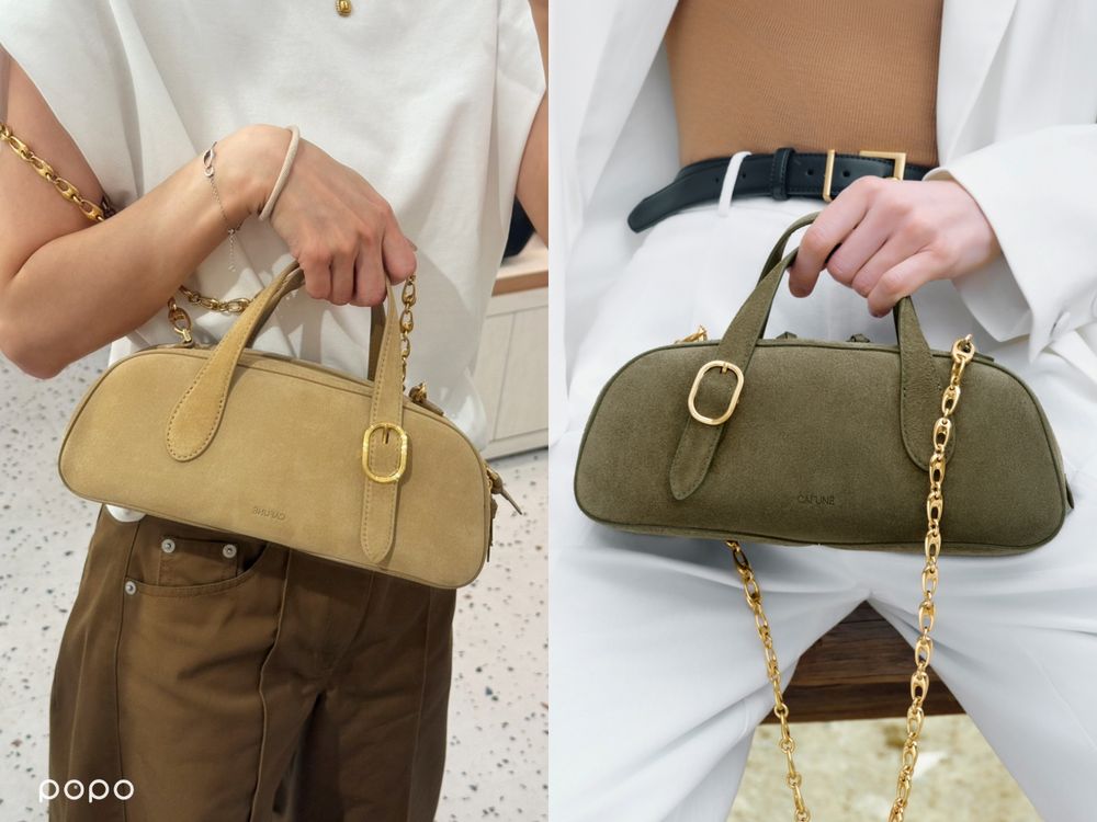 日本女生搶著買！Cafuné包包快閃店再降臨台北！最新「長型麂皮包、晨露藍方包」一進店就要鎖定！-5