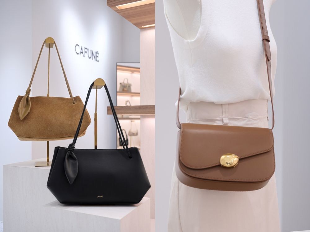 日本女生搶著買！Cafuné包包快閃店再降臨台北！最新「長型麂皮包、晨露藍方包」一進店就要鎖定！-13