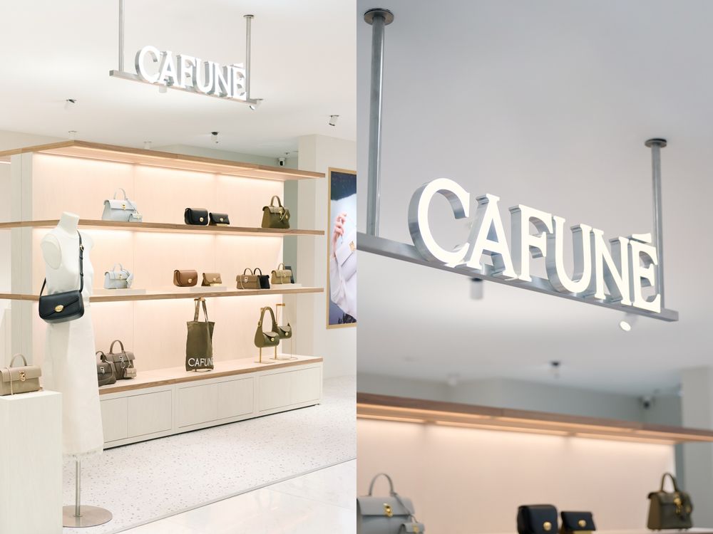 日本女生搶著買！Cafuné包包快閃店再降臨台北！最新「長型麂皮包、晨露藍方包」一進店就要鎖定！-15