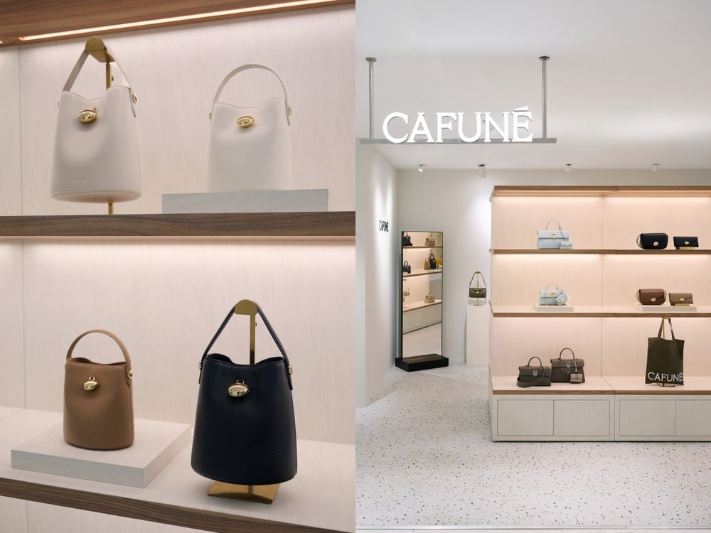 日本女生搶著買！Cafuné包包快閃店再降臨台北！最新「長型麂皮包、晨露藍方包」一進店就要鎖定！-14