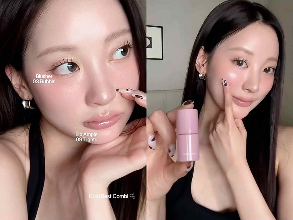 白開水裸透美學天花板！韓女最愛LosyKim唇蜜＋迷你水光腮紅限定組，無腦完成淡顏氛圍妝，OLIVE YOUNG獨賣！-4