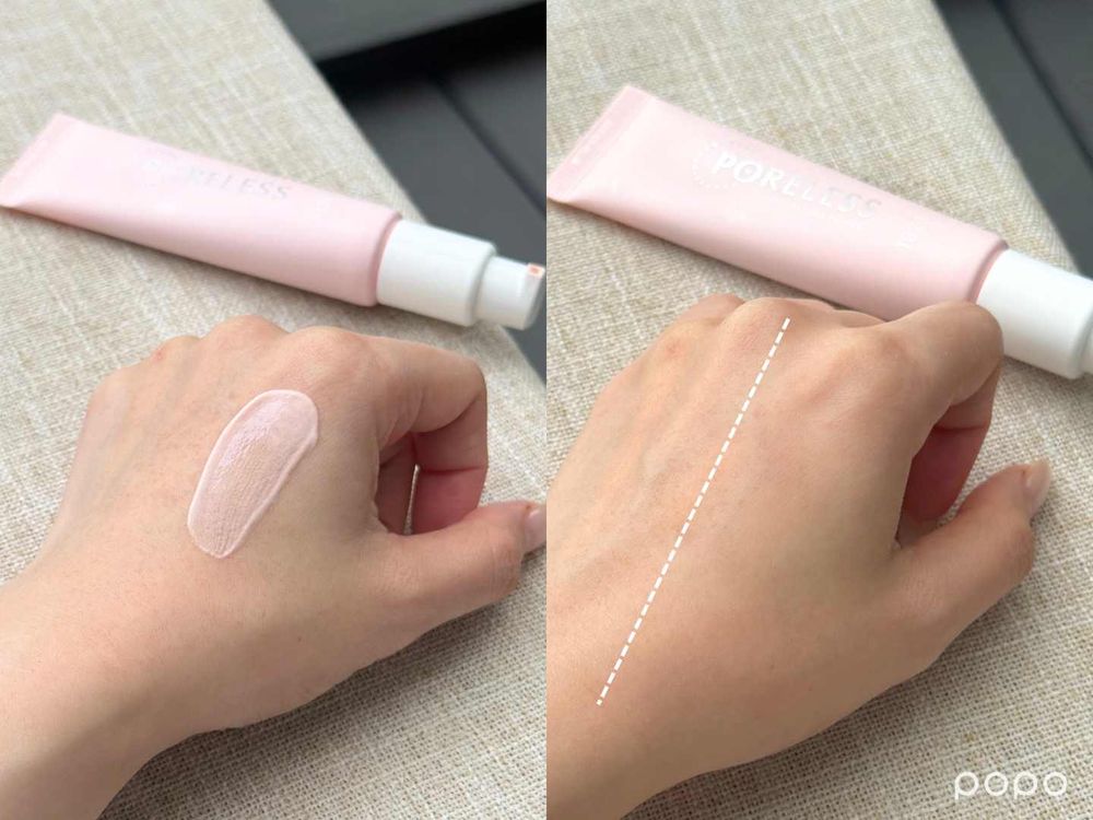 2026平價飾底乳評比！曼秀雷敦、安耐曬、Dr.May、1028，藍色＆紫色提亮蠟黃有感，這款一抹毛孔都隱形！-11