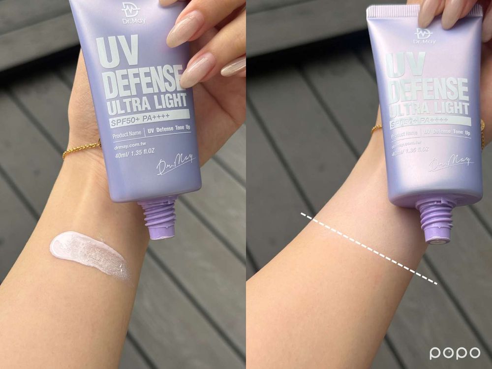 2026平價飾底乳評比！曼秀雷敦、安耐曬、Dr.May、1028，藍色＆紫色提亮蠟黃有感，這款一抹毛孔都隱形！-6