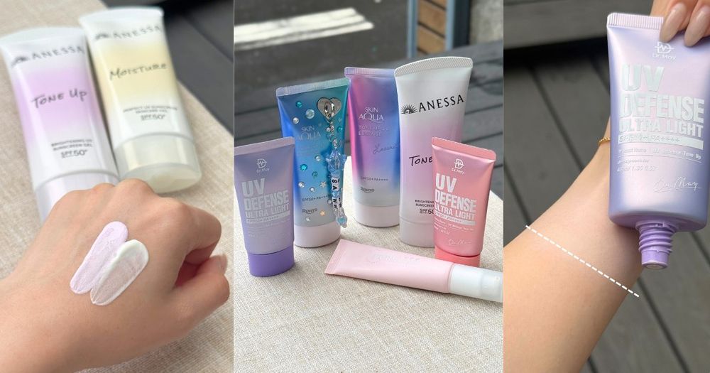 2026平價飾底乳評比！曼秀雷敦、安耐曬、Dr.May、1028，藍色＆紫色提亮蠟黃有感，這款一抹毛孔都隱形！-1