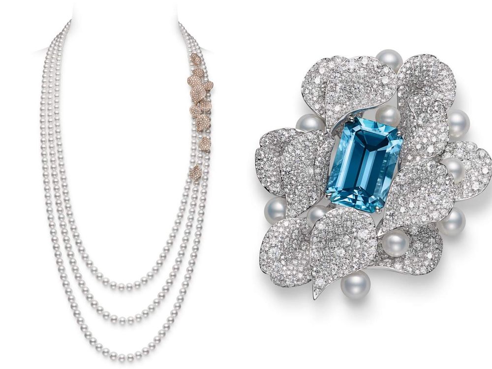 看漂亮的東西最療癒！MIKIMOTO全新珠寶展登場！楊謹華配戴101克拉「珍珠鑽石項鍊」、真的美瘋了！-8