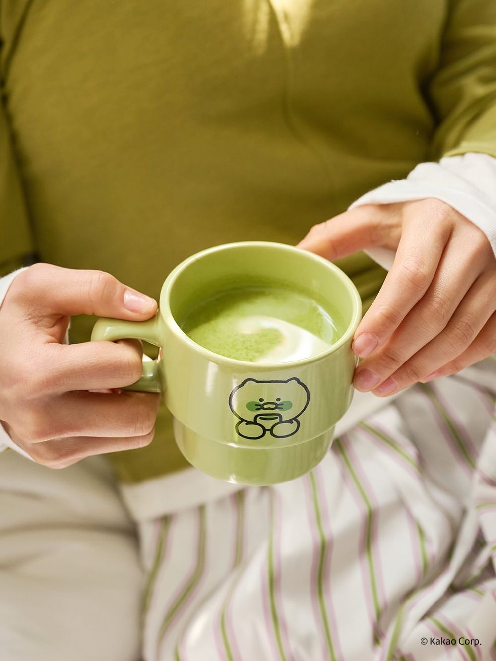 2026抹茶季必買Kakao Friends抹茶系列周邊！「黑金抹茶春植、喝茶春植馬克杯」全都要帶回家！-2