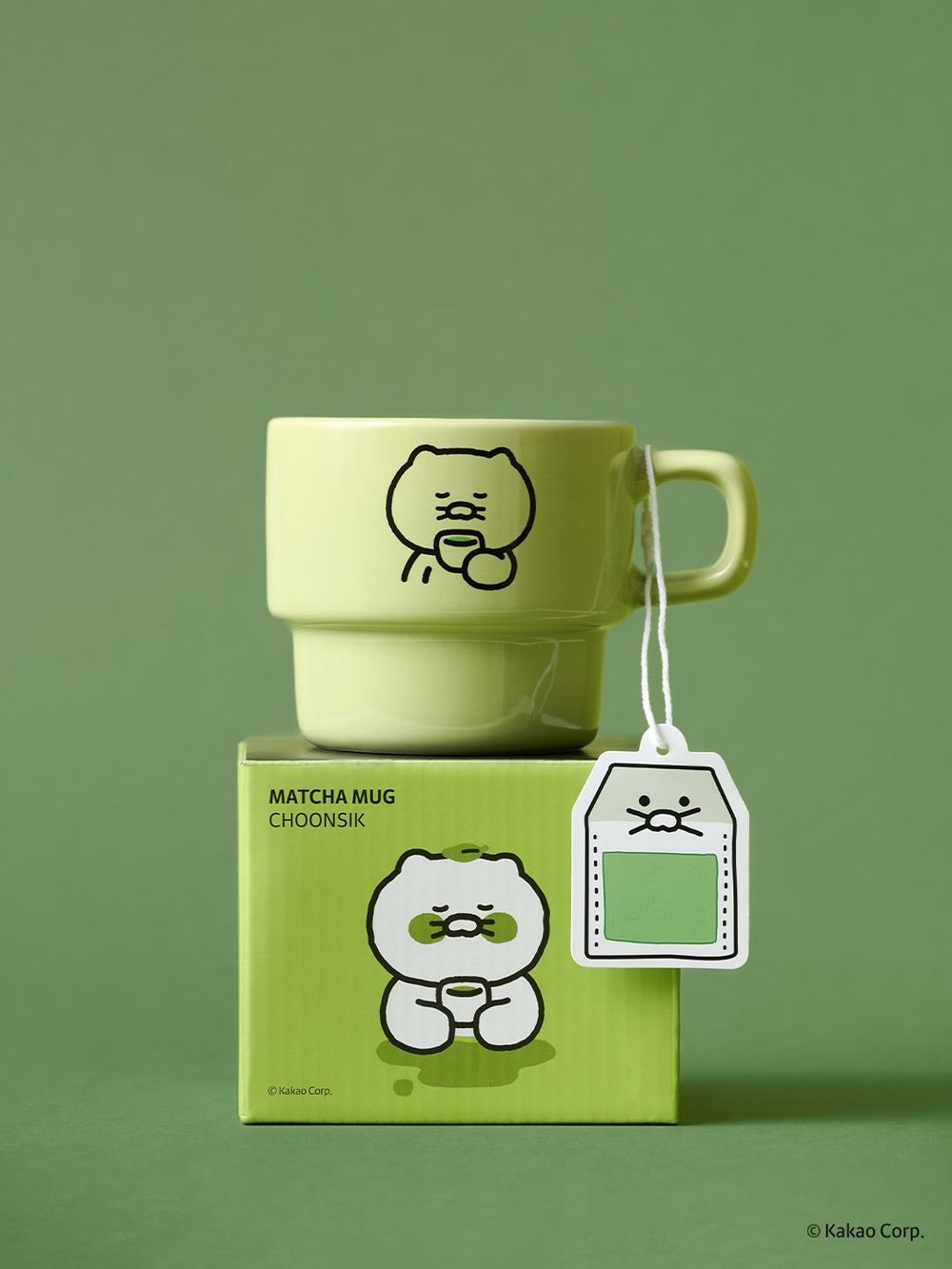 2026抹茶季必買Kakao Friends抹茶系列周邊！「黑金抹茶春植、喝茶春植馬克杯」全都要帶回家！-3