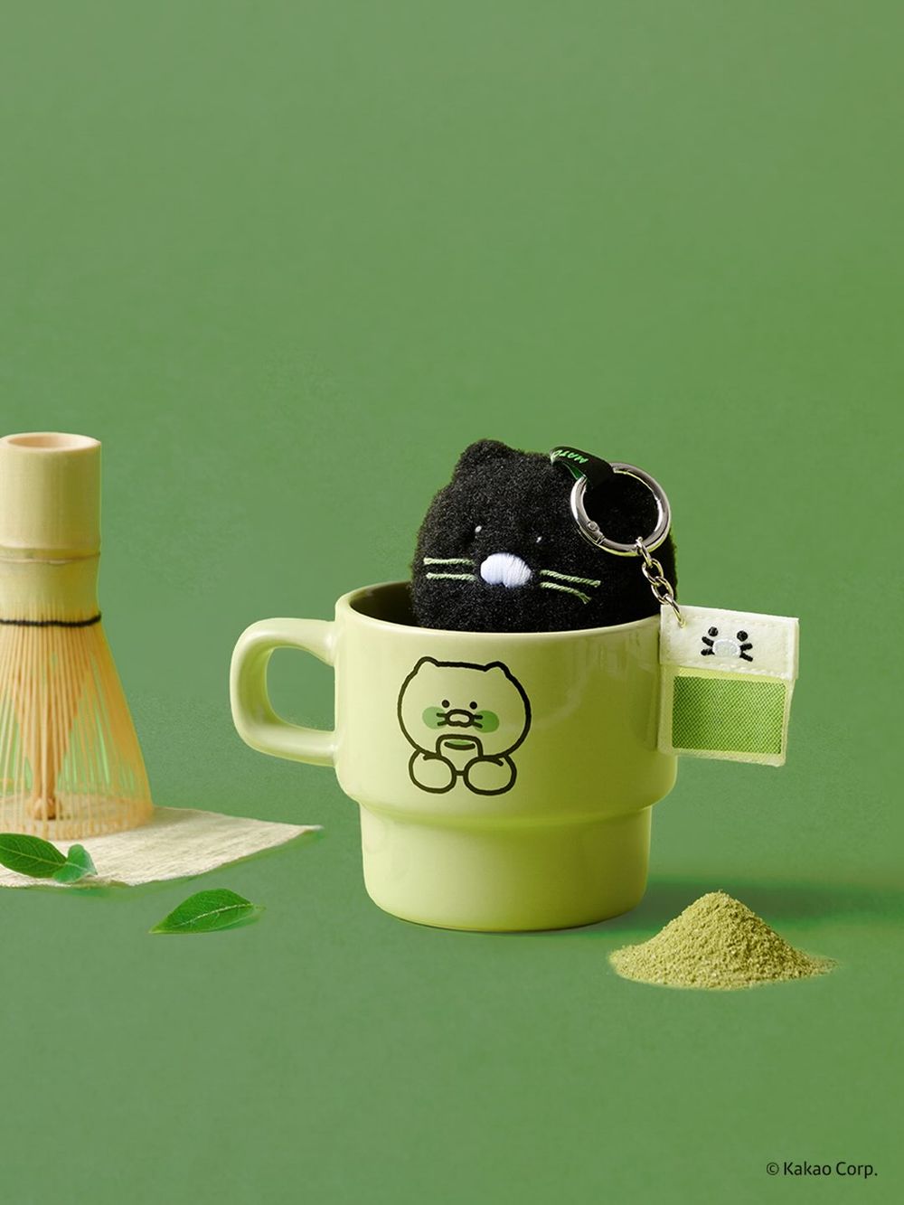2026抹茶季必買Kakao Friends抹茶系列周邊！「黑金抹茶春植、喝茶春植馬克杯」全都要帶回家！-8