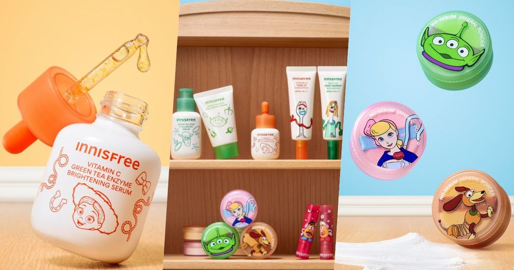 2026最萌美妝聯名！INNISFREE攜手《玩具總動員5》，三眼怪、翠絲變身人氣精華、彈簧狗蜜粉可愛瘋，整套都想收藏！-1