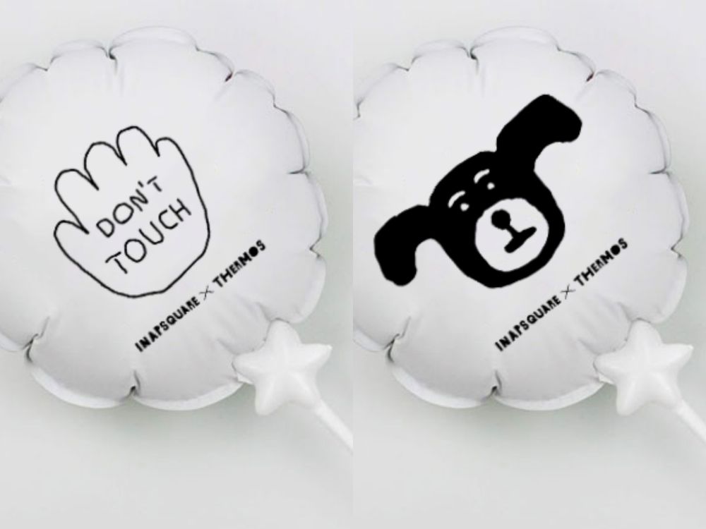 膳魔師跟韓妞最愛INAPSQUARE聯名了！超可愛限定「黑白狗狗保溫杯、帆布袋」全都想帶回家！-8