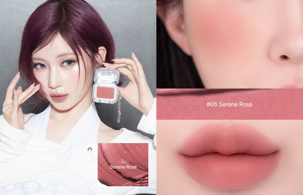 BANILA CO副牌推話題彩妝！BABYMONSTER同款低飽和唇頰霜，時髦吊飾＋柔霧濾鏡質地，開賣即爆紅！-4