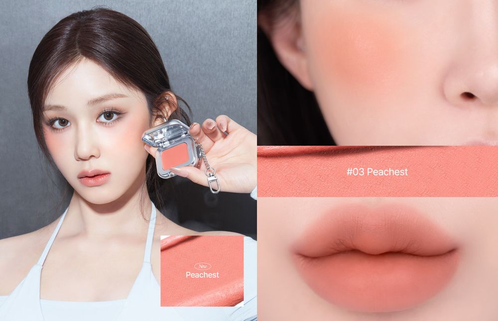 BANILA CO副牌推話題彩妝！BABYMONSTER同款低飽和唇頰霜，時髦吊飾＋柔霧濾鏡質地，開賣即爆紅！-6