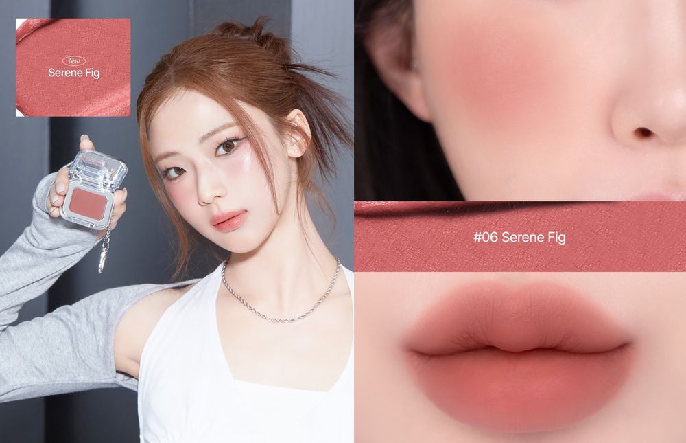 BANILA CO副牌推話題彩妝！BABYMONSTER同款低飽和唇頰霜，時髦吊飾＋柔霧濾鏡質地，開賣即爆紅！-3