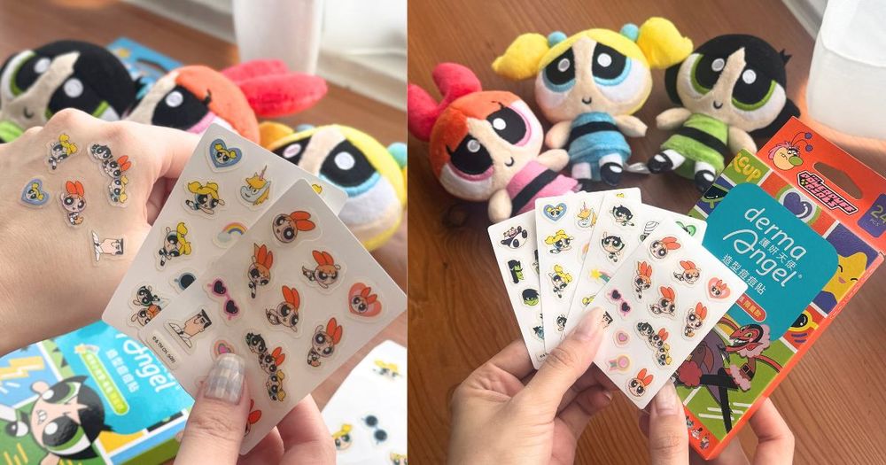 期待已久終於開賣！護妍天使聯名飛天小女警「花花、泡泡、毛毛、魔人啾啾」變身痘痘貼，打擊痘痘也能很可愛！-1
