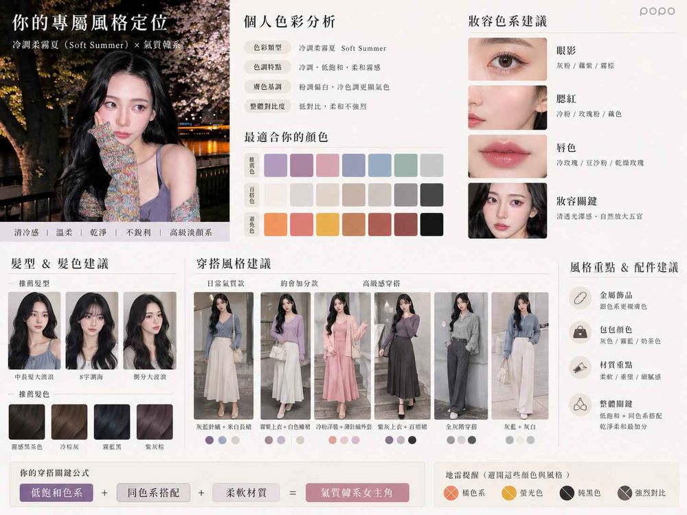 脆爆紅免費個人色彩檢測怎麼玩？1分鐘用AI生成超精準分析圖、還能測出最適合髮型和妝容？-4