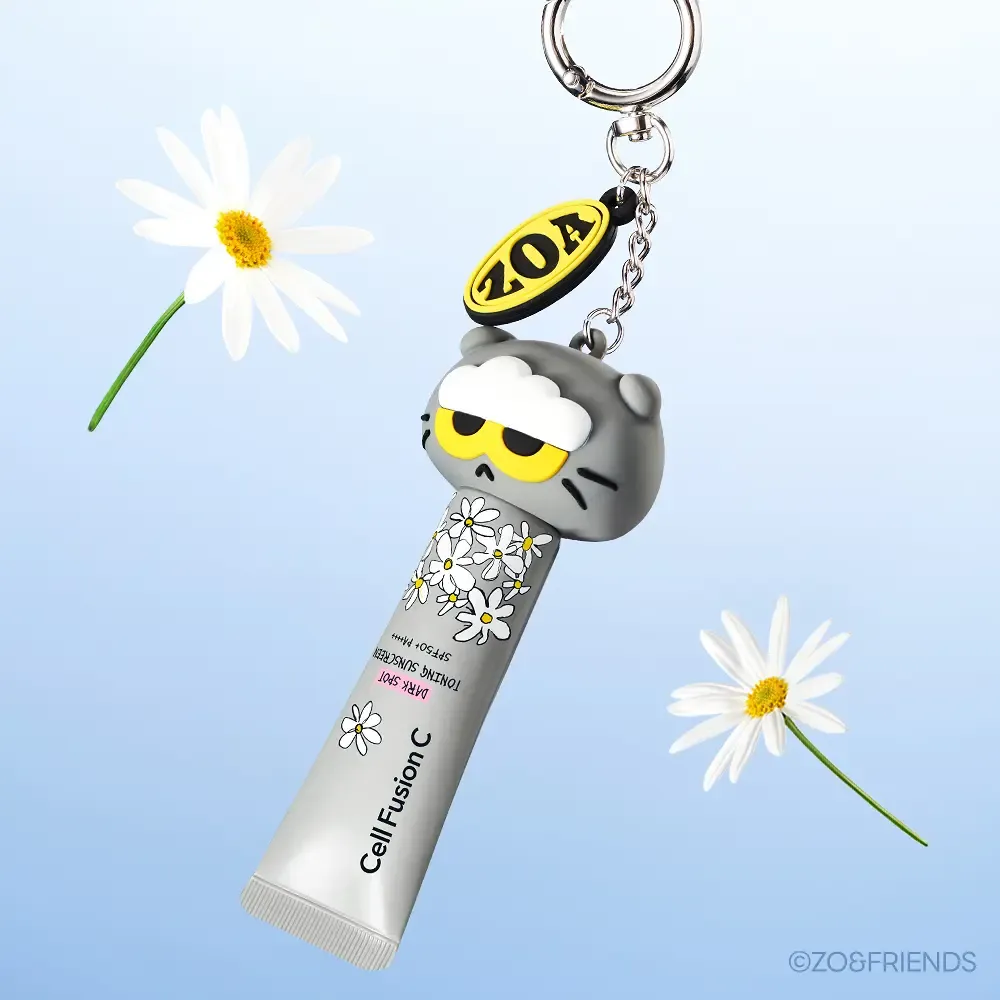 GD的貓又來賺飼料錢！Cell Fusion C防曬聯名「ZOA雲朵貓」洗版全網，藍色降溫、粉色濾鏡、紅色醫美級一次收！-12