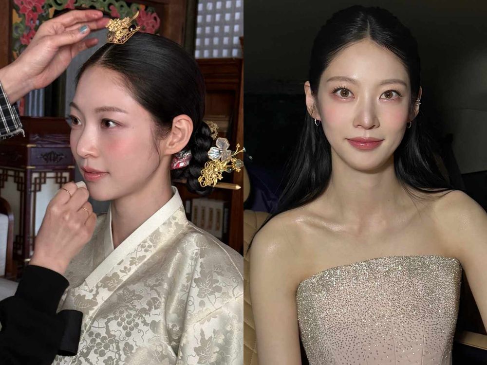 《21世紀大君夫人》 孔升妍韓服太仙氣！「蜜桃裸光大妃妝」全網問爆，低飽和眼妝＋透光腮紅、同款彩妝一次看！-8