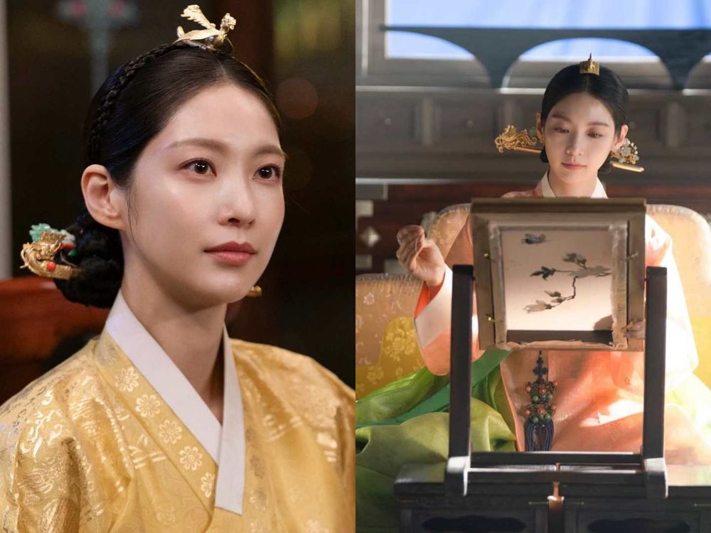 《21世紀大君夫人》 孔升妍韓服太仙氣！「蜜桃裸光大妃妝」全網問爆，低飽和眼妝＋透光腮紅、同款彩妝一次看！-15