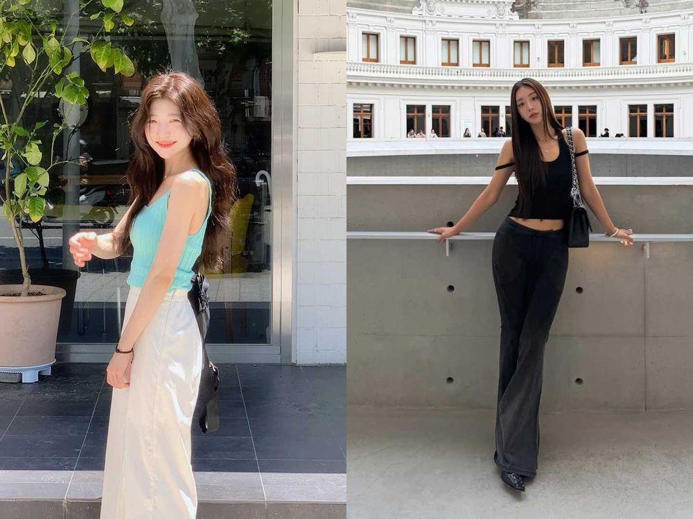 天氣變熱這樣穿！韓妞私藏6招「無袖背心」夏天穿搭！必掌握「背心疊穿」、連韓星都這樣搭！-10