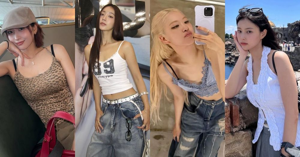 天氣變熱這樣穿！韓妞私藏6招「無袖背心」夏天穿搭！必掌握「背心疊穿」、連韓星都這樣搭！-1