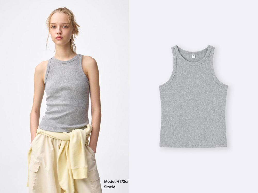 天氣變熱這樣穿！韓妞私藏6招「無袖背心」夏天穿搭！必掌握「背心疊穿」、連韓星都這樣搭！-17