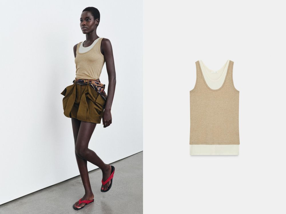 天氣變熱這樣穿！韓妞私藏6招「無袖背心」夏天穿搭！必掌握「背心疊穿」、連韓星都這樣搭！-15