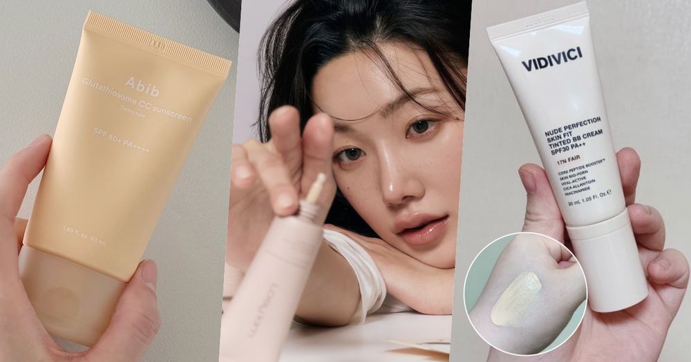 韓女裸光肌的秘訣！2026韓系BB霜/CC霜大勢，取代粉底妝感更輕透、光澤更自然，一抹彷彿天生好膚質！-1