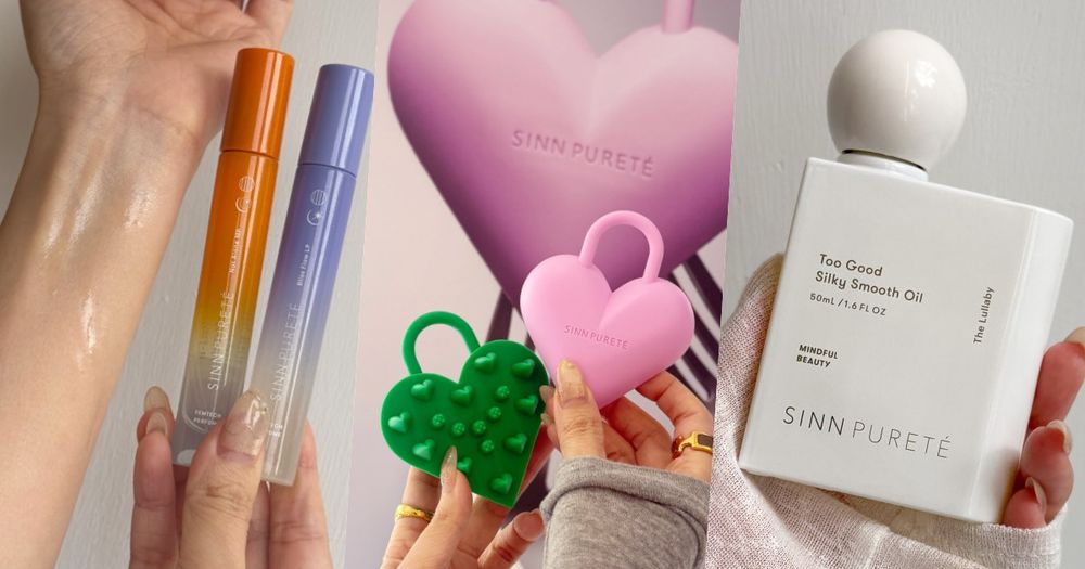 SINN PURETÉ又來療癒身心了！愛心鎖頭按摩梳、「腦波」生理香水必收...，日妞公認髮油天花板一用就愛上！-1