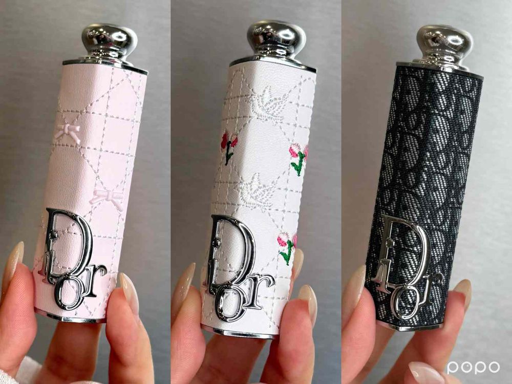 全網暴動迪奧水光唇膏開賣！JISOO同款初戀裸粉唇搭配蝴蝶結、玫瑰、丹寧限量高訂外殼，官網開賣秒售光！-8