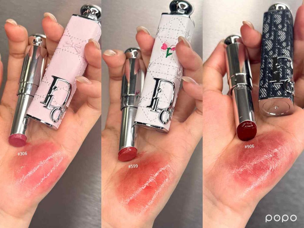 全網暴動迪奧水光唇膏開賣！JISOO同款初戀裸粉唇搭配蝴蝶結、玫瑰、丹寧限量高訂外殼，官網開賣秒售光！-4