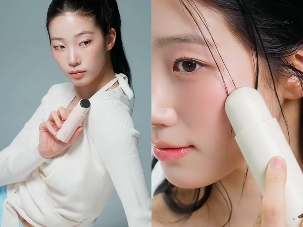 韓女醫美後、日常保養都必用！THOME官宣Kazuha新代言，專為20世代設計「好膚質」美容儀，痘痘肌、妝前都能用！-10