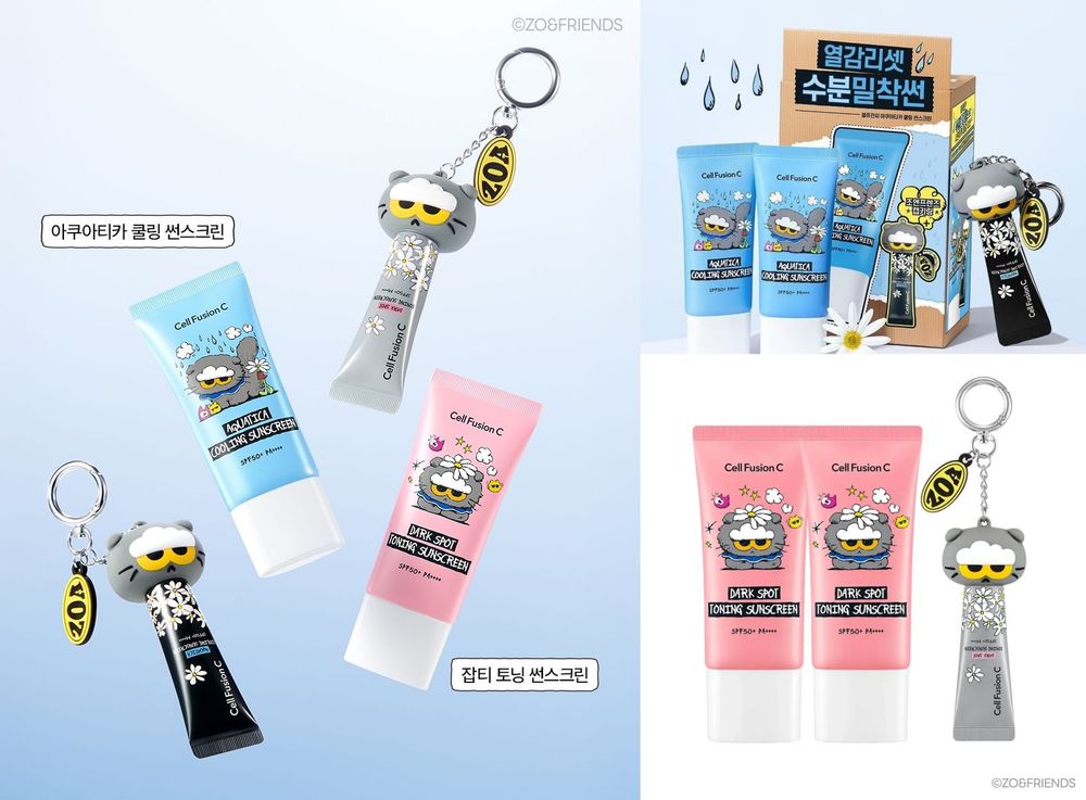 2026韓國必買彩妝新品攻略！Felix氣墊蜜粉、鑰匙唇釉代購狂爆單，ZO&FRIENDS聯名防曬可愛到發瘋！-8