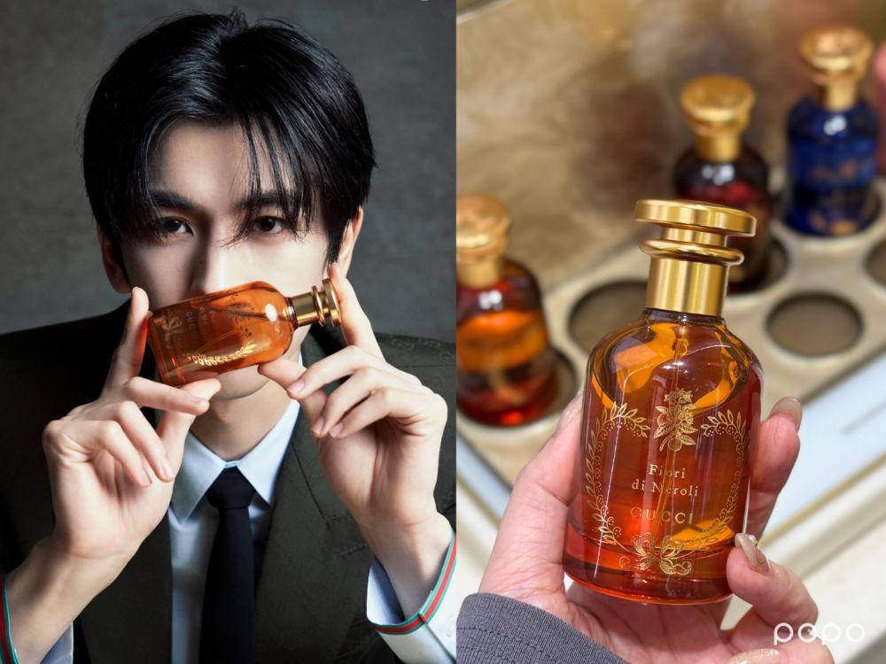 田作之赫同款GUCCI高訂香水登台！張凌赫橙花暖香×田曦薇玫瑰花香甜到出圈，疊香後兩人氣息慢慢交融，越靠近越上頭！-9