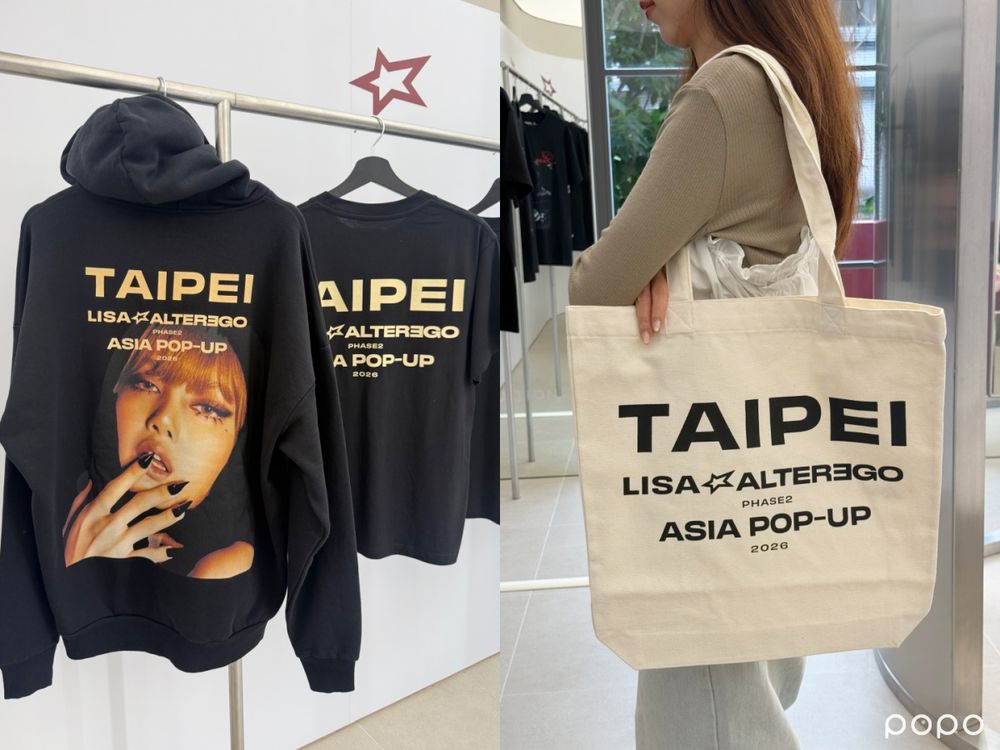 這次真的要衝！LISA快閃店登陸中山區！「台北限定T恤、托特包」粉絲必收、滿額還送自拍小卡？！-7