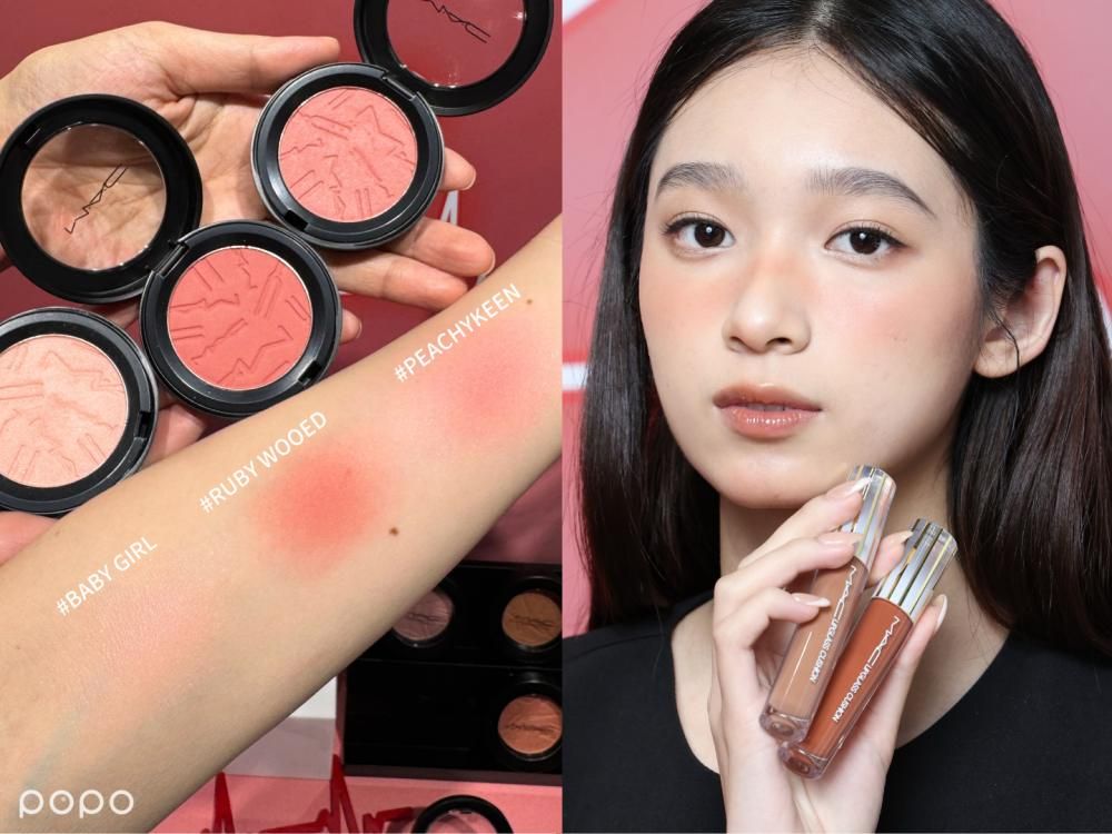 M·A·C「心跳氣色」爆紅！全新冰晶氣墊唇油＋柔光腮紅，一抹就是蜜糖水光唇、無毛孔原生紅暈頰，太犯規！-5