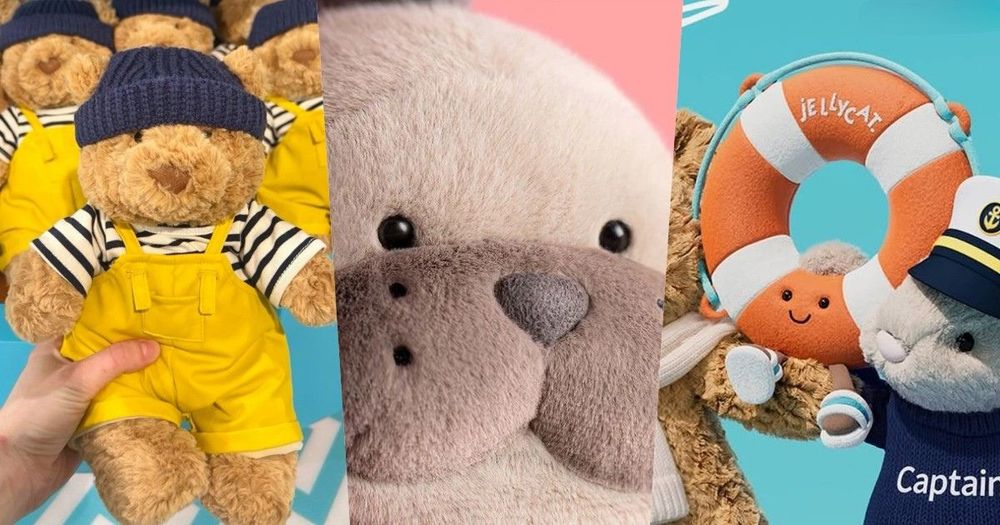 Jellycat海洋系列必買7大新品推薦！脆友狂討論「圓滾滾海獅、船員巴賽羅熊、救生圈玩偶」可愛發瘋！-1