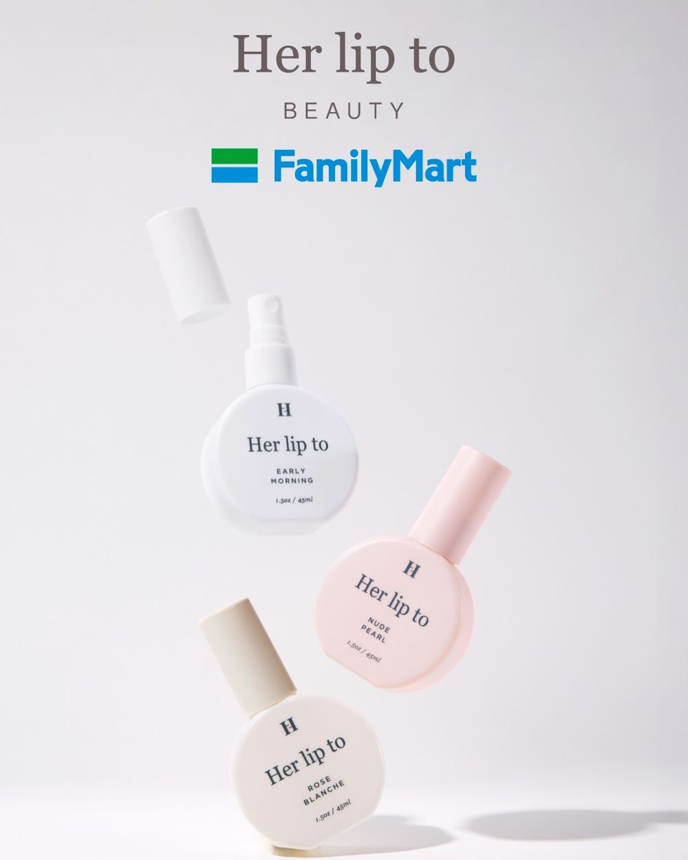 開賣日凌晨就大排長龍！日女最愛Her lip to「清冷千金香」聯名全家，打造三款高貴而不貴香氛噴霧！-4