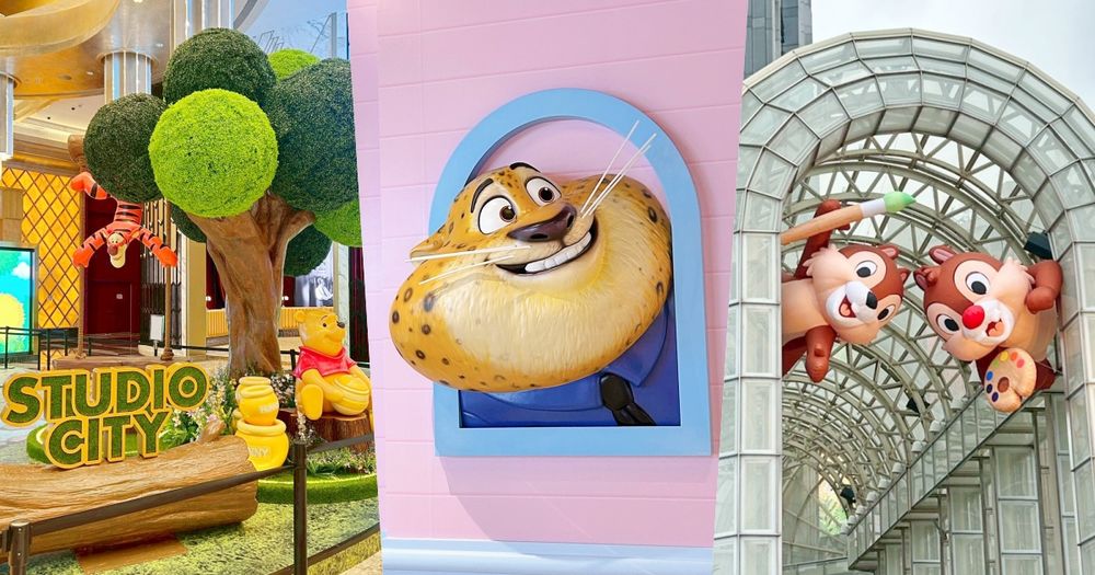 澳門旅遊必去「新濠影滙」迪士尼主題造景太可愛！「奇奇蒂蒂拱門、動物方城市甜點店」必拍亮點一次看！-1