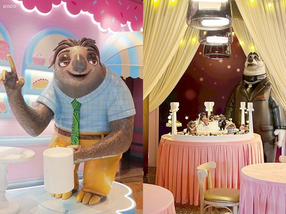 澳門旅遊必去「新濠影滙」迪士尼主題造景太可愛！「奇奇蒂蒂拱門、動物方城市甜點店」必拍亮點一次看！-8