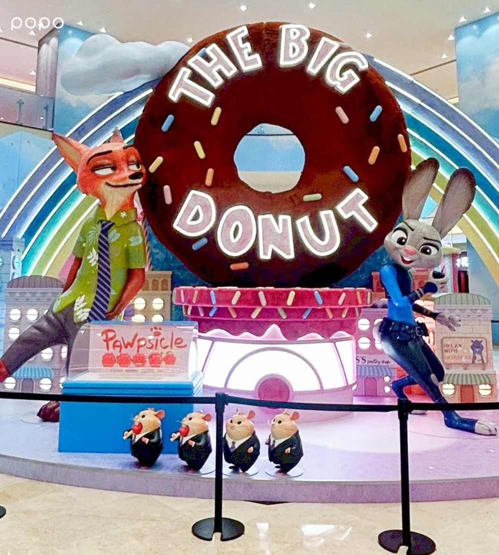 澳門旅遊必去「新濠影滙」迪士尼主題造景太可愛！「奇奇蒂蒂拱門、動物方城市甜點店」必拍亮點一次看！-16